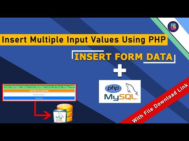 Insert multiple rows value using PHP || Insert multiple rows with one query  || #coding_studio