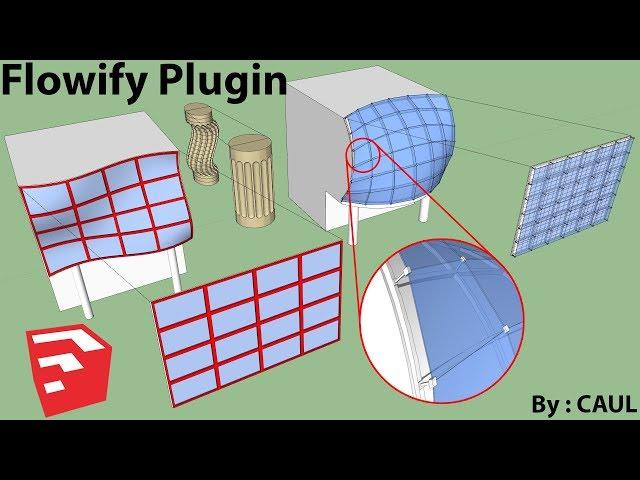 How To Use Flowify Plugin | Sketchup