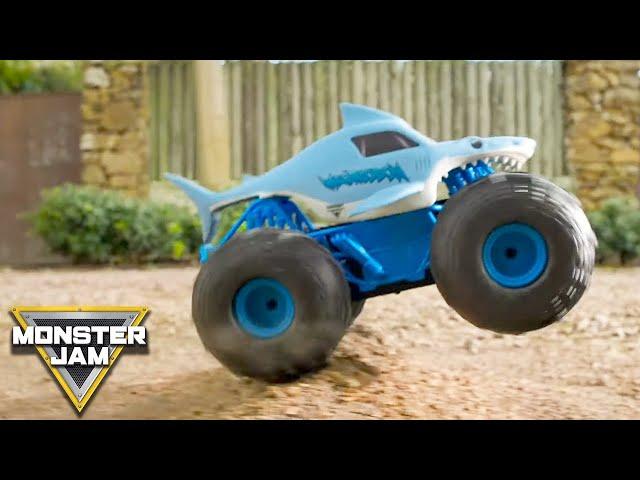 Megalodon Storm All-Terrain Remote Control Monster Truck | Monster Jam