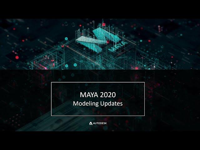 Maya 2020 Retopo Workflows