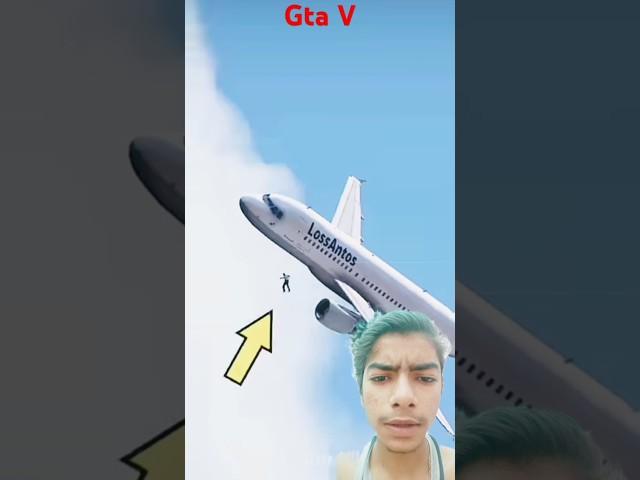 Pilot Falls From Plane Into water During Flight In Grand Auto 5️