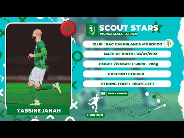 SCOUT STARS - YASSINE JANAH [STRIKER] [RAC] - SEASON 2023/24