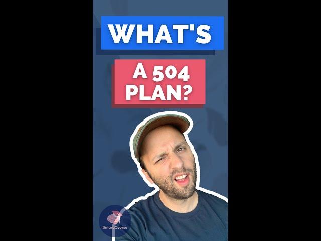 What is a 504 Plan? #specialeducation #adhd #accommodation #adhdparenting #shorts