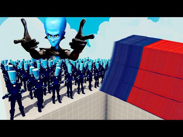 200x MEGAMIND + 1x GIANT vs EVERY GOD - Totally Accurate Battle Simulator TABS