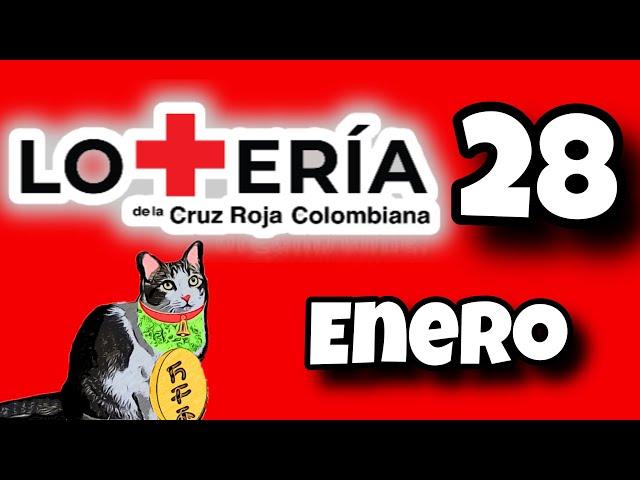 Resultado LOTERIA DE LA CRUZ ROJA Martes 28 de Enero de 2025