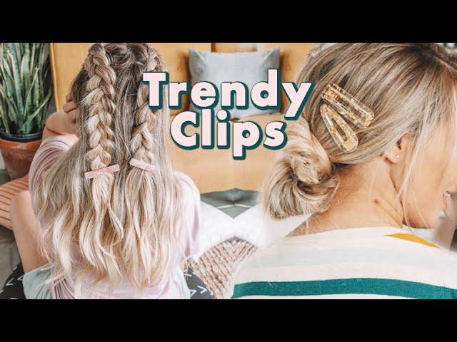 How to Wear Trendy Hair Clips - KayleyMelissa