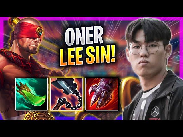 ONER TRIES LEE SIN WITH NEW BUFFS! - T1 Oner Plays Lee Sin JUNGLE vs Graves! | Bootcamp 2023