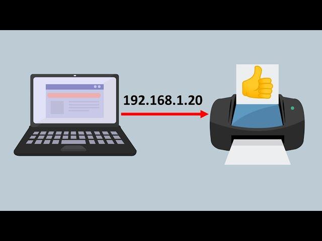 Connect to a Printer Using its IP Address