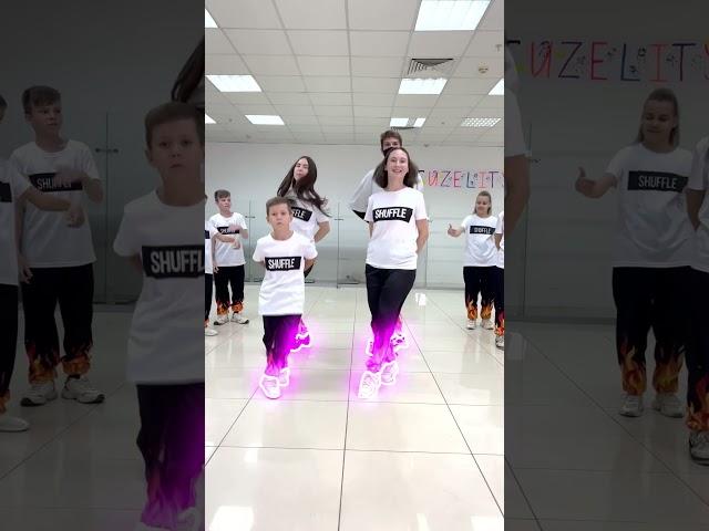 Шаффл Баттл  WHO BEST DANCERS ?  TUZELITY SHUFFLE  NEON MODE !