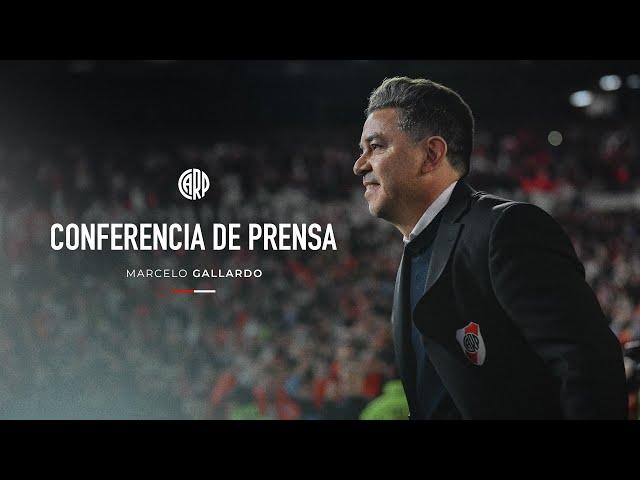 Marcelo Gallardo en conferencia de prensa | River vs. Huracán