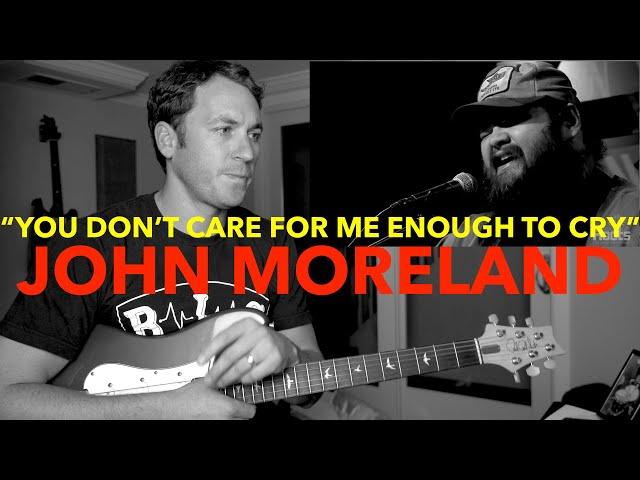 Guitar Teacher REACTS: John Moreland - You Don't Care For Me Enough To Cry | LIVE