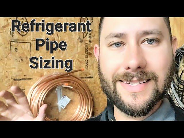 Refrigerant Pipe Sizing HVAC Basics #refrigerant #piping #hvac