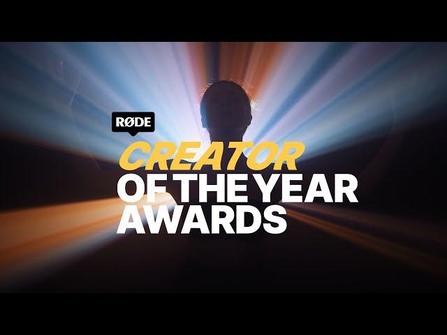 Introducing the RØDE Creator of the Year Awards 2024