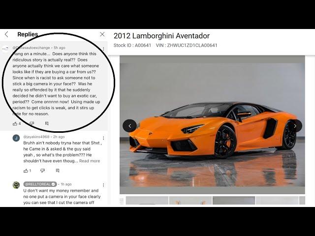 RELL TO REAL Lamborghini Dealership Filed a Police Report?!?