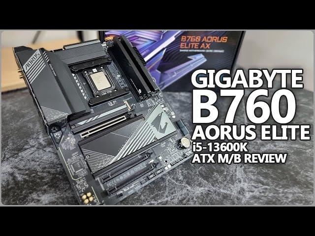 GIGABYTE B760 AORUS ELITE AX | i5 13600K Power Limit Test