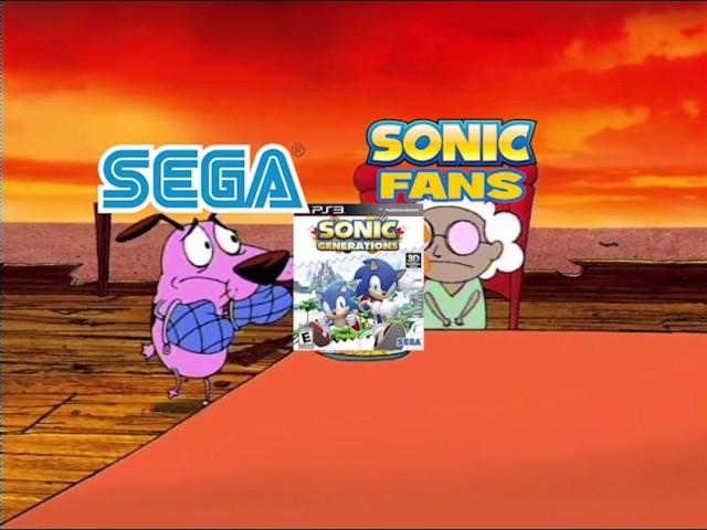 Sonic Fans v Sonic Games (Metaphorical Video)