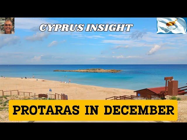 STUNNING Beaches in Protaras Cyprus in December - Winter Sun.