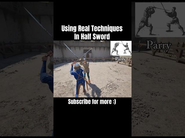 Using Real Sword Techniques: One Strike Is All It Takes | Half Sword Playtest