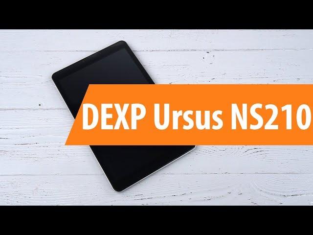 Распаковка Dexp Ursus NS210  / Unboxing Dexp Ursus NS210