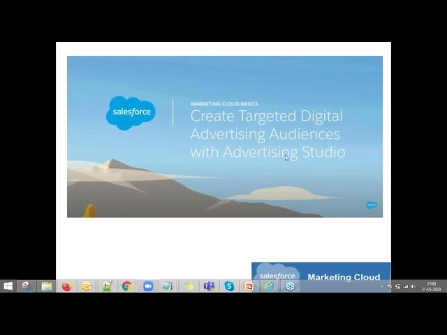 Advertising studio (salesforce marketing cloud)