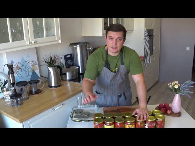 Самый вкусный рецепт Лечо. Лечо в автоклаве. Лечо быстро.