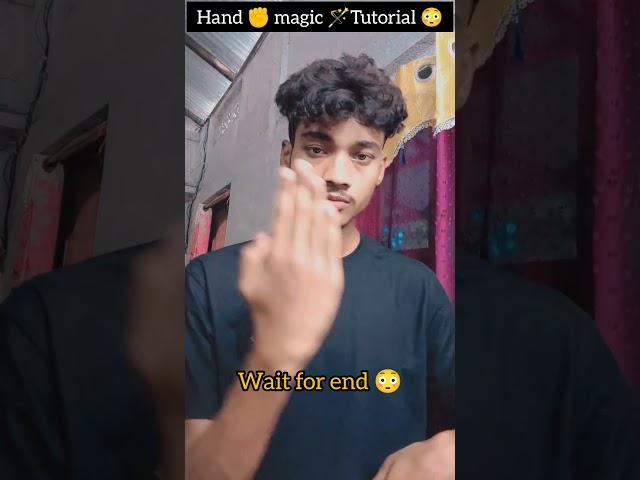 Hand  Magic 🪄 Challenge #shorts