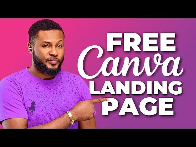 Copy my $13,629 Landing/Sales Page Design with Canva Website Builder | Step-By-Step Canva Tutorial