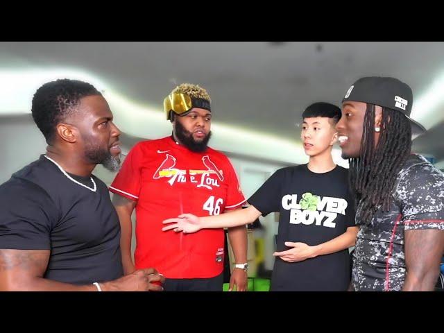 Rayasianboy Joins Kevin Hart & Druski on Kai Cenat's Stream.. 