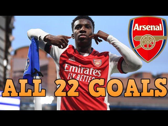 Eddie Nketiah - All 22 Goals for Arsenal so far - 2017-2022