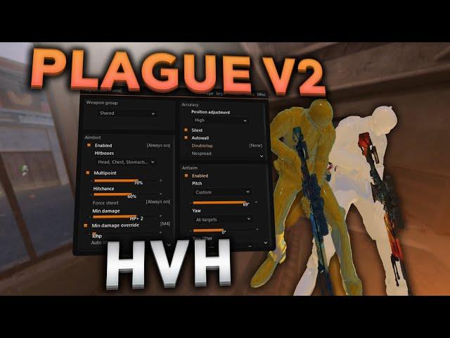 RAGE CHEATING WITH PLAGUE V2! | CS2 HVH