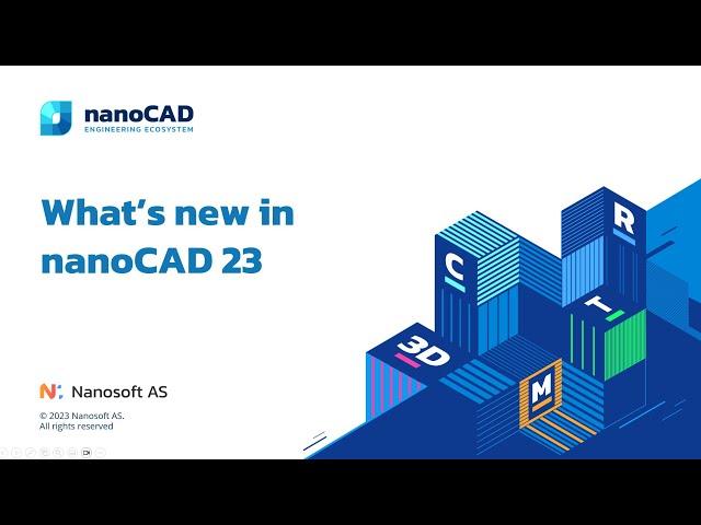 Nanosoft AS introduces nanoCAD 23