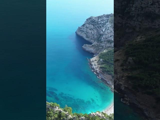 Secret Beach in Mallorca? Cala Coll Baix Drone Shot Reveals It!