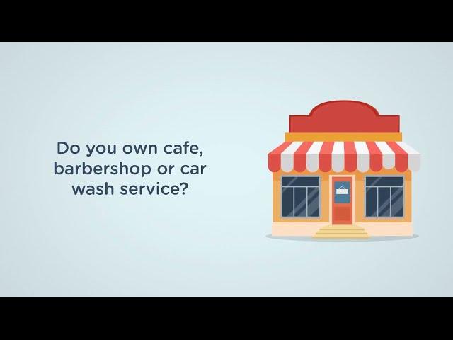 A loyalty service for cafe, barbershop or car wash service and etc.