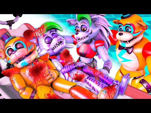 R.I.P Baby Freddy & Baby Roxanne Wolf - Sad Story - Fnaf Security Breach Animation SFM