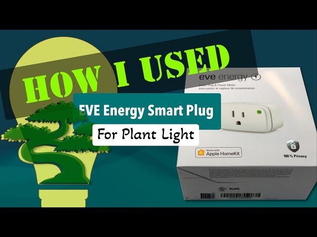 How to setup the Eve smart plug with Apple HomeKit app