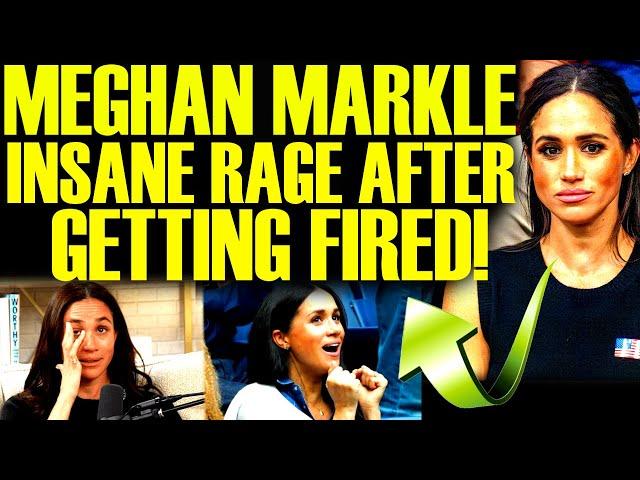 Meghan Markle SNAPS After Getting FIRED In The Best Way Possible! A Disaster For Her Career!
