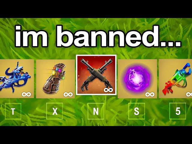 FORTNITE But Everyone Has BANNED Items!