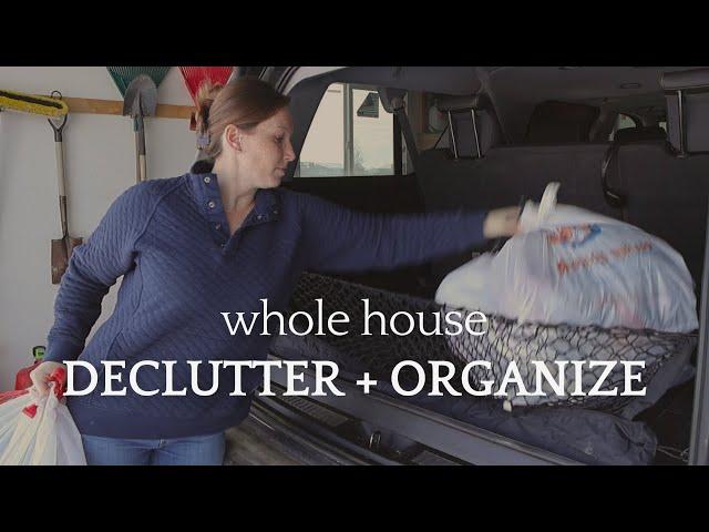 EXTREME DECLUTTER + ORGANIZATION MOTIVATION | Organizing Hand-Me-Downs and Storage Spaces