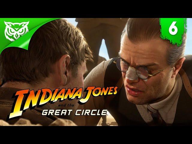 ПИРАМИДЫ И ПЕСОК  Indiana Jones and the Great Circle  Прохождение #6