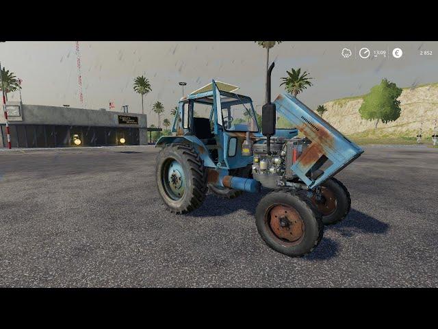 МОД МТЗ 80   Переделка v0 1 ДЛЯ FARMING SIMULATOR 2019