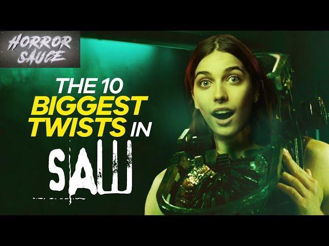 SAW's 10 Biggest TWISTS!