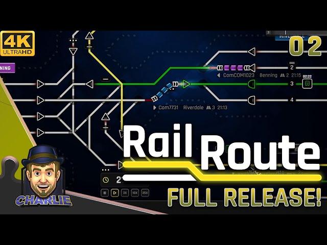 GETTING FREIGHT TRAINS! - Rail Route Full Release Gameplay - 02