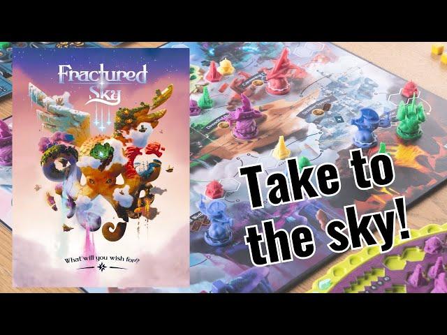 How to play the board game Fractured sky