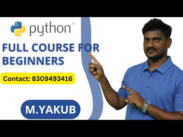 Python Data Type Part-II By (Mr.M.Yakub)