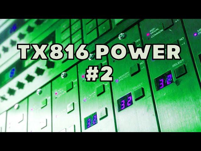 Yamaha TX816 Massive Stack El.Piano Power Ep.2 (James Bond)