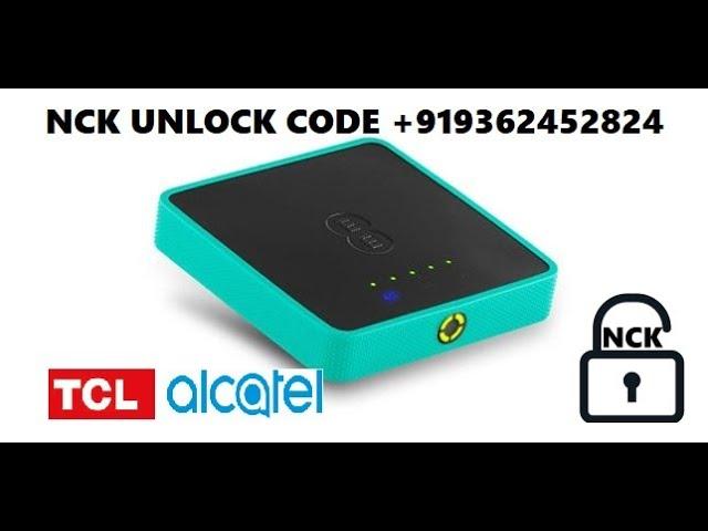 How to Unlock Alcatel Y853VB Osprey Mini 2 EE with NCK Code