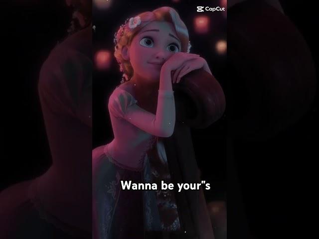 Rapunzel x wanna be your"s️#aesthetic #love#Rapunzel #yt short#️️️️️##aesthesticsong