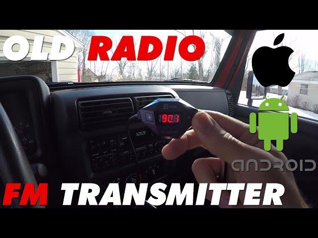 How to Add an AUX Input to Old Radio | JETech Wireless FM Transmitter Review