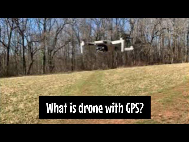What is drone with GPS