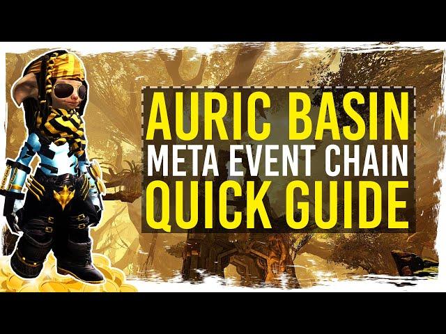 Guild Wars 2 - Quick Guide to Auric Basin Gold Farm / 1080p 50fps